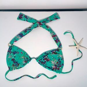 Turquoise Bikini Top size M